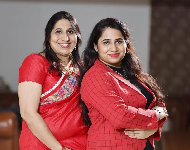 Life coaches Sheeja Jaimon and Anitta Jai Joseph